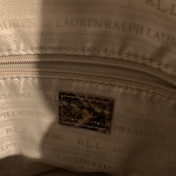 Ralph Lauren - snake skin bag - shoulder sling bag. - Picture 5 of 6